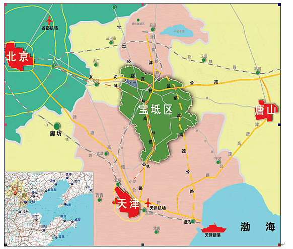 天津宝坻经济开发区简介